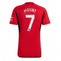 Pánský Fotbalový dres Manchester United Mason Mount #7 2023-24 Domácí Krátký Rukáv